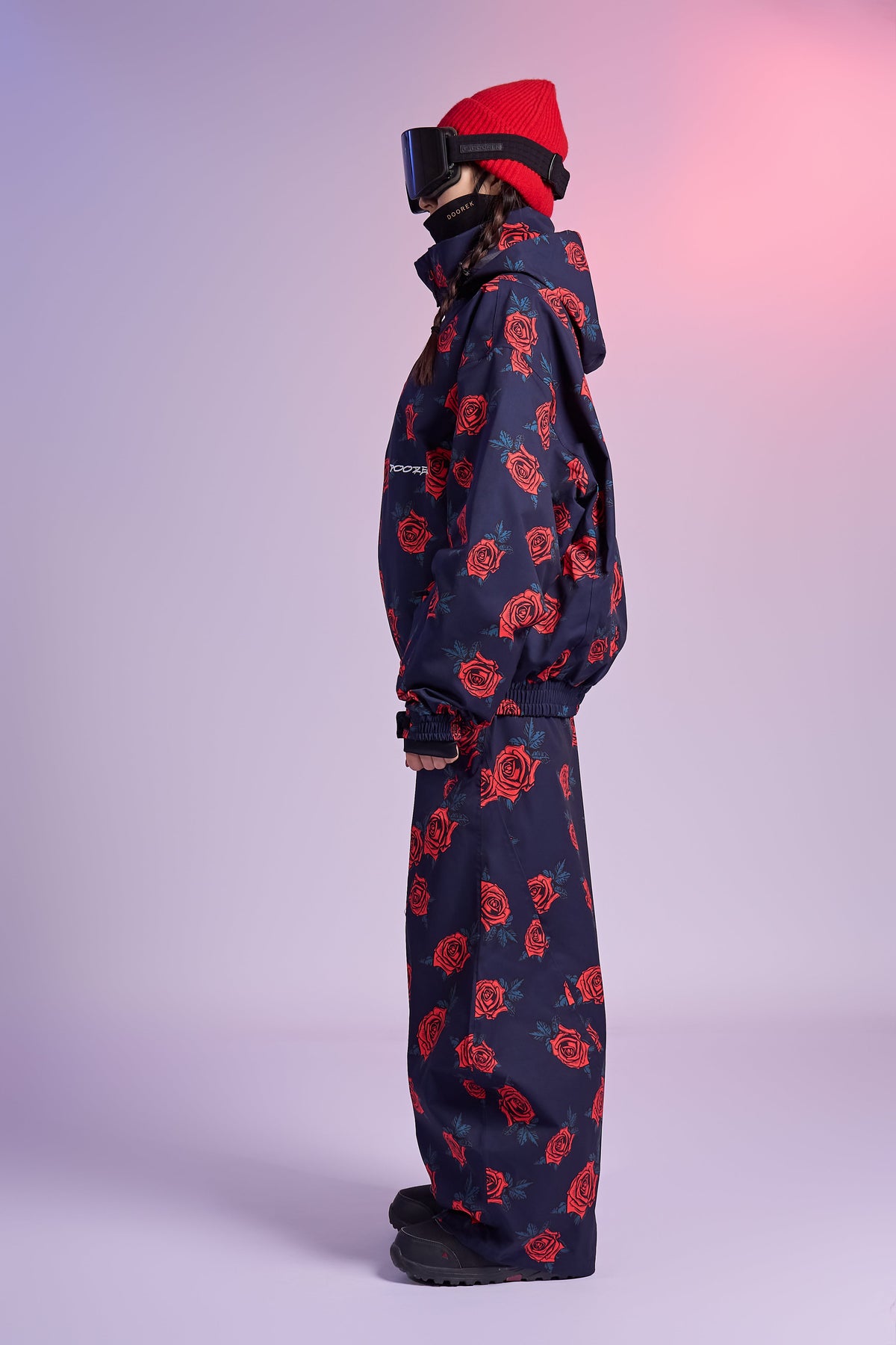 20K Waterproof Rose Camo Snowboard Pants – Unisex | Doorek