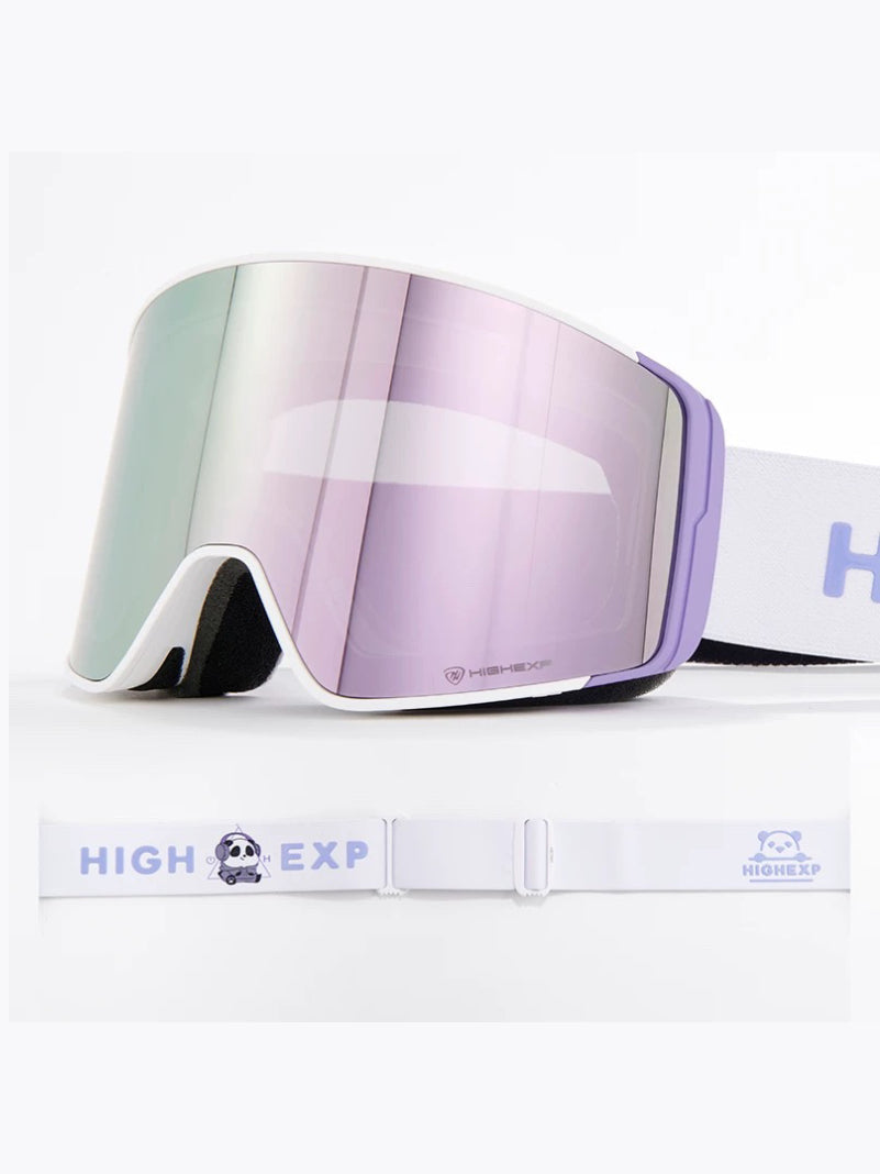 Magnetic Cylindrical Ski Goggles – Unisex | High Experience