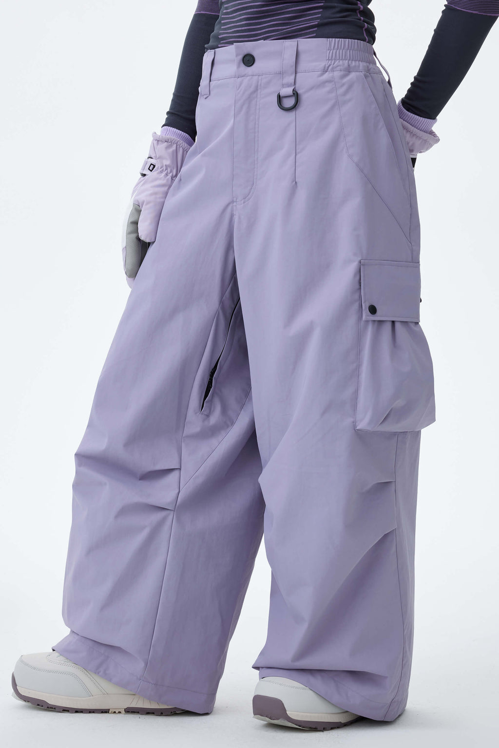 20K Baggy Loose Fit Cargo Snowboard Pants - Unisex | Gsou Snow