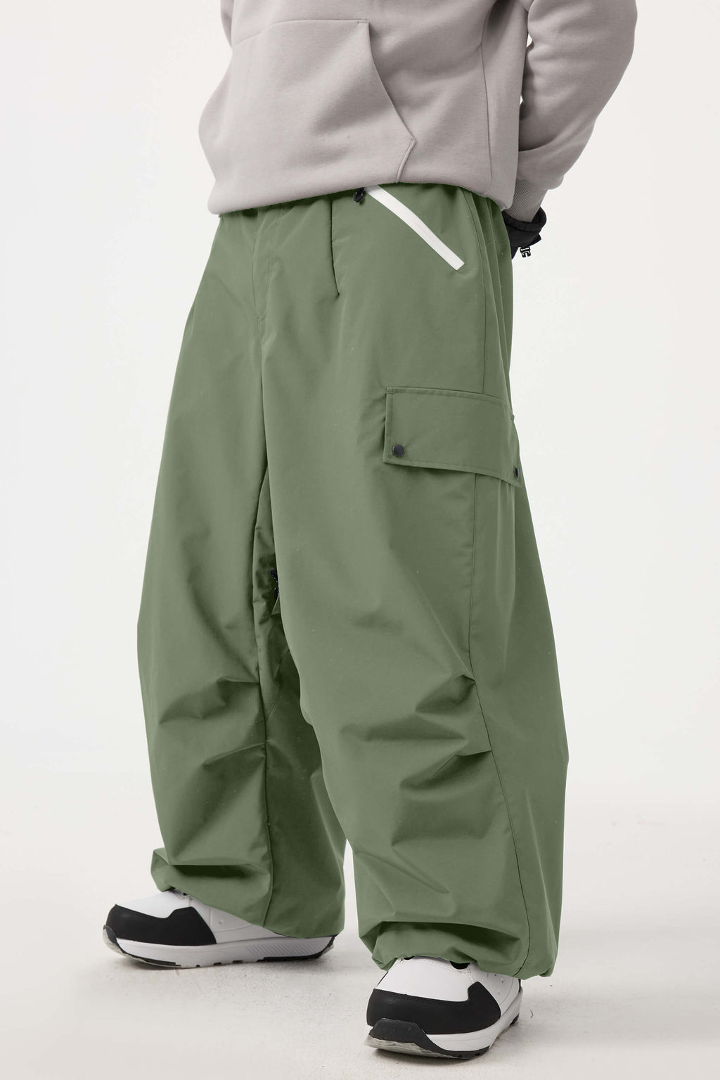 Baggy Wear-resistant Waterproof Snow Pants - Unisex | Gsou Snow