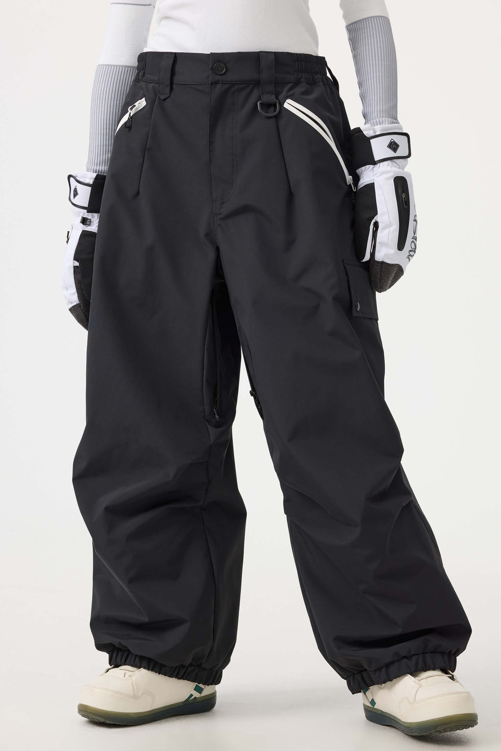 Baggy Wear-resistant Waterproof Snow Pants - Unisex | Gsou Snow