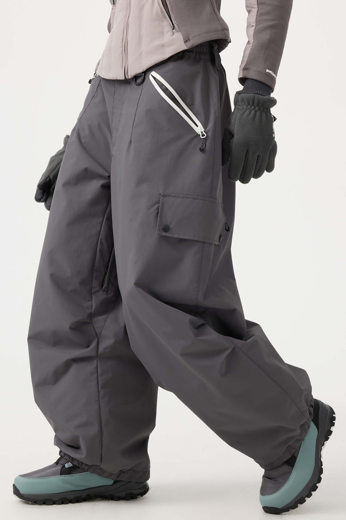 Baggy Wear-resistant Waterproof Snow Pants - Unisex | Gsou Snow