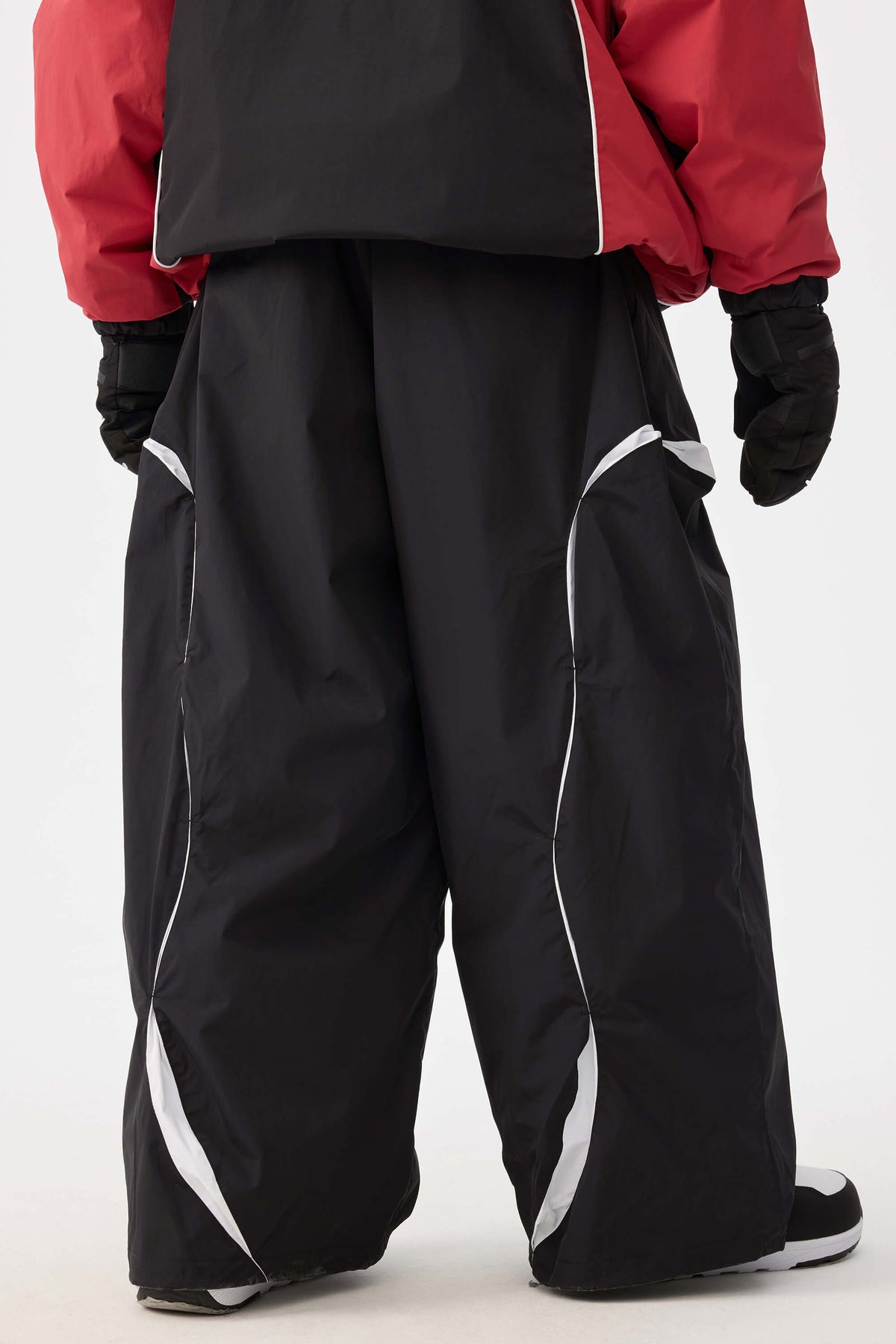 Retro Urban Paneled Construction Baggy Snow Pants – Unisex | Gsou Snow