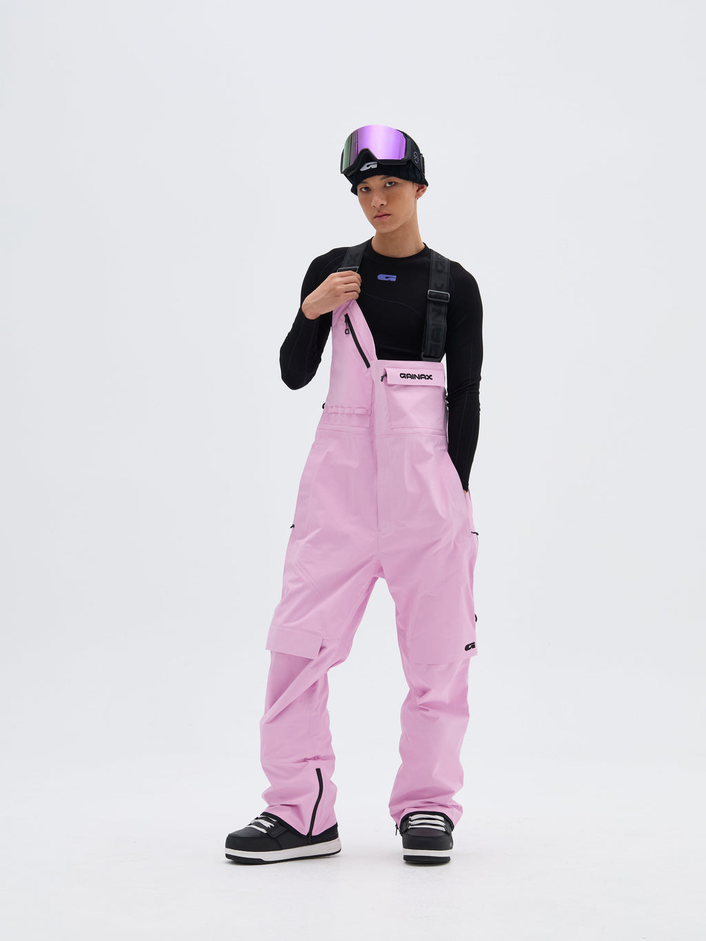 20K Waterproof NT1 3L Bib Snow Pants – Unisex | GAINAX