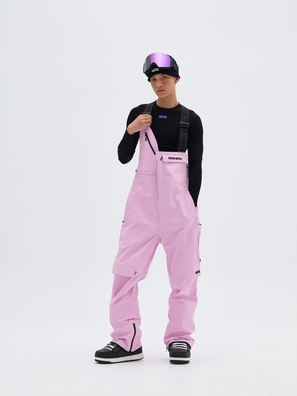 20K Waterproof NT1 3L Bib Snow Pants – Unisex | GAINAX