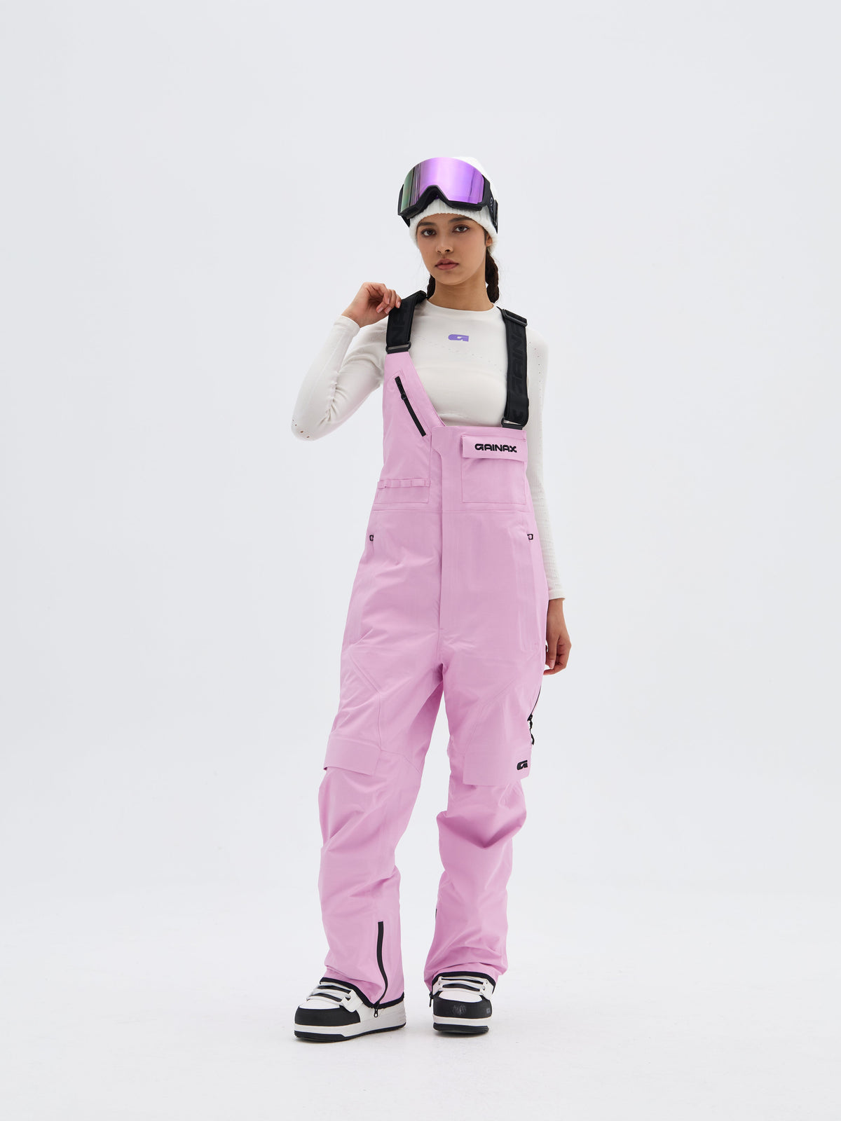 20K Waterproof NT1 3L Bib Snow Pants – Unisex | GAINAX