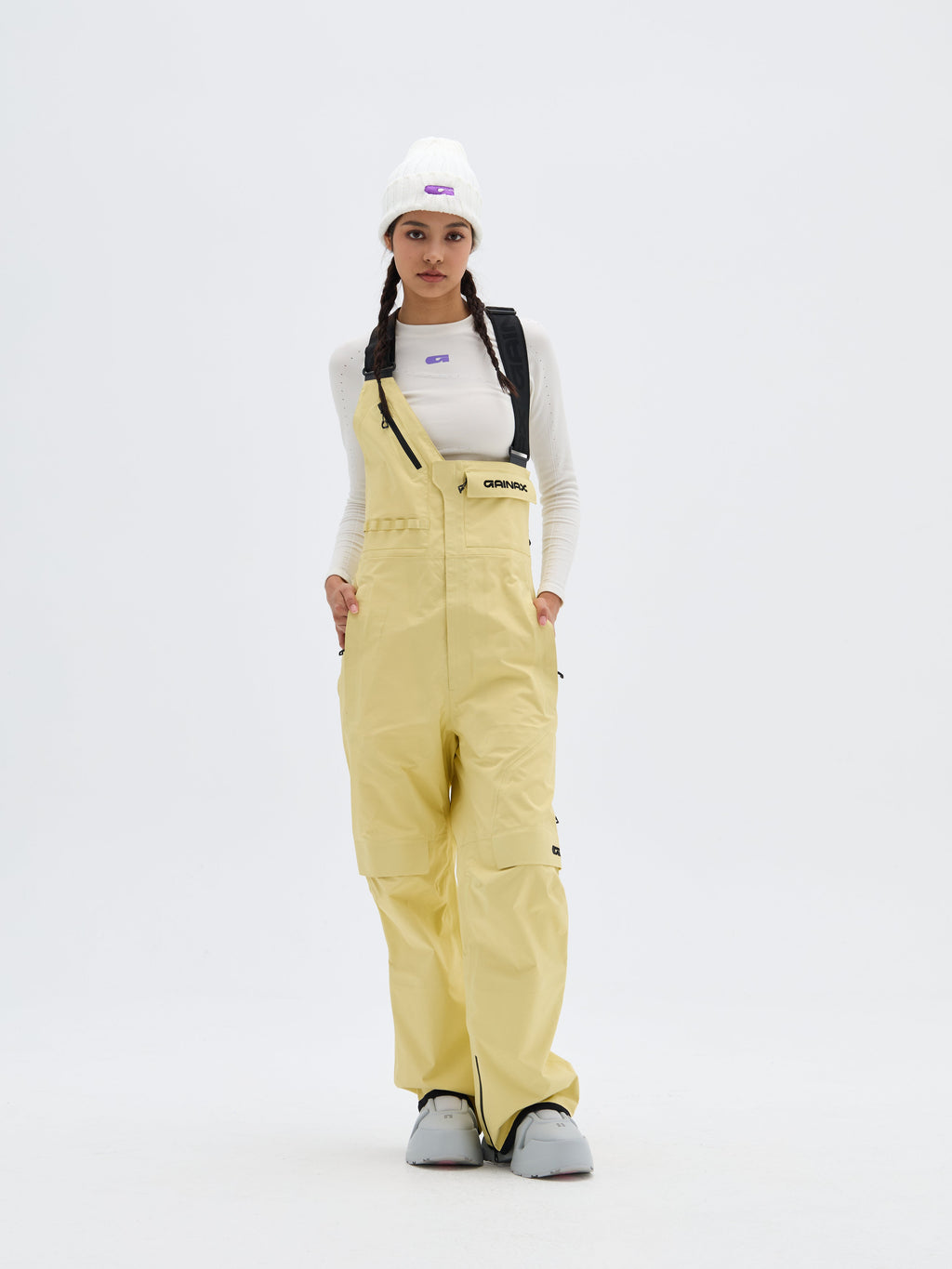 20K Waterproof NT1 3L Bib Snow Pants – Unisex | GAINAX