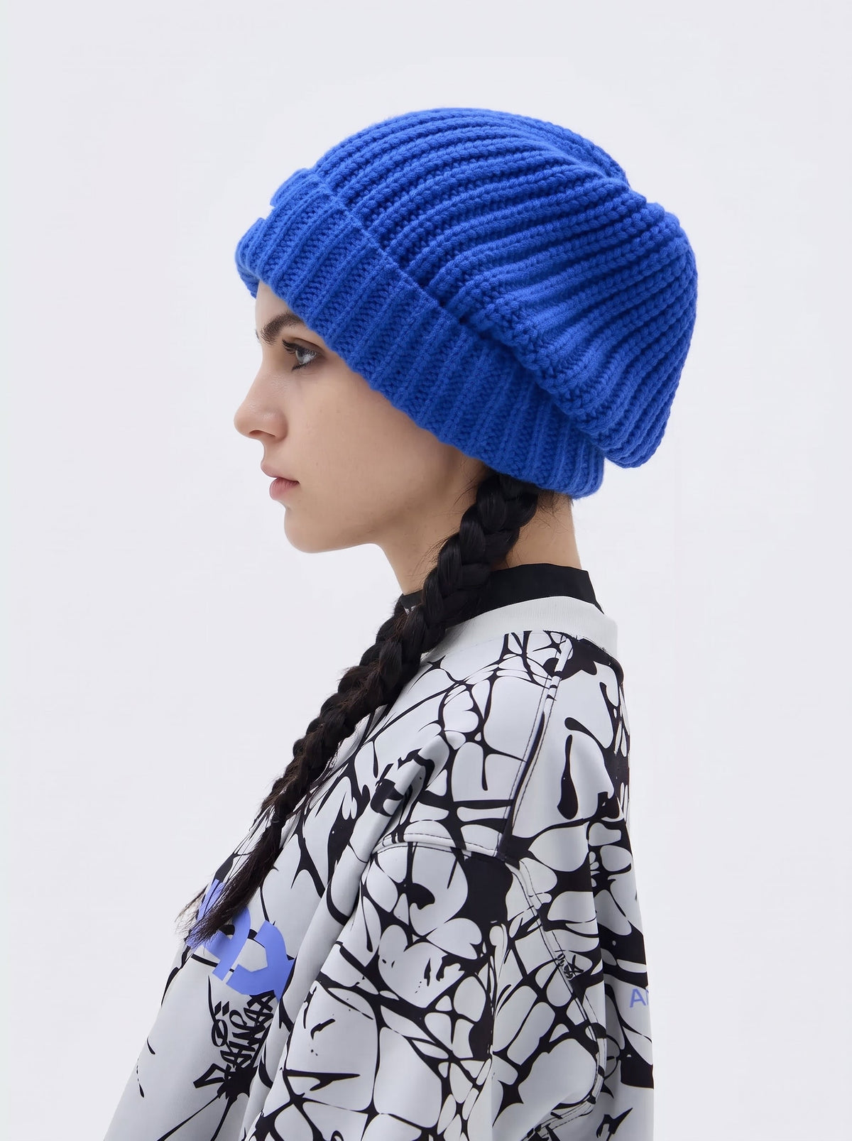 Chunky Ribbed Slouchy Knit Beanie – Unisex | GAINAX