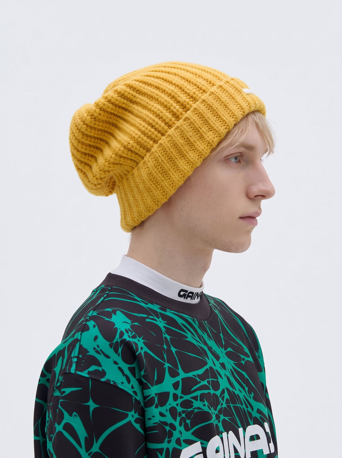Chunky Ribbed Slouchy Knit Beanie – Unisex | GAINAX