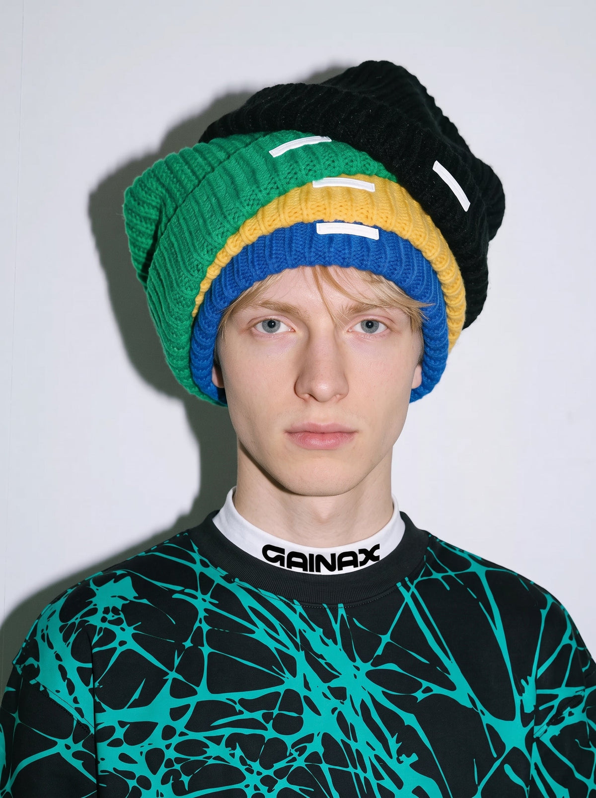 Chunky Ribbed Slouchy Knit Beanie – Unisex | GAINAX