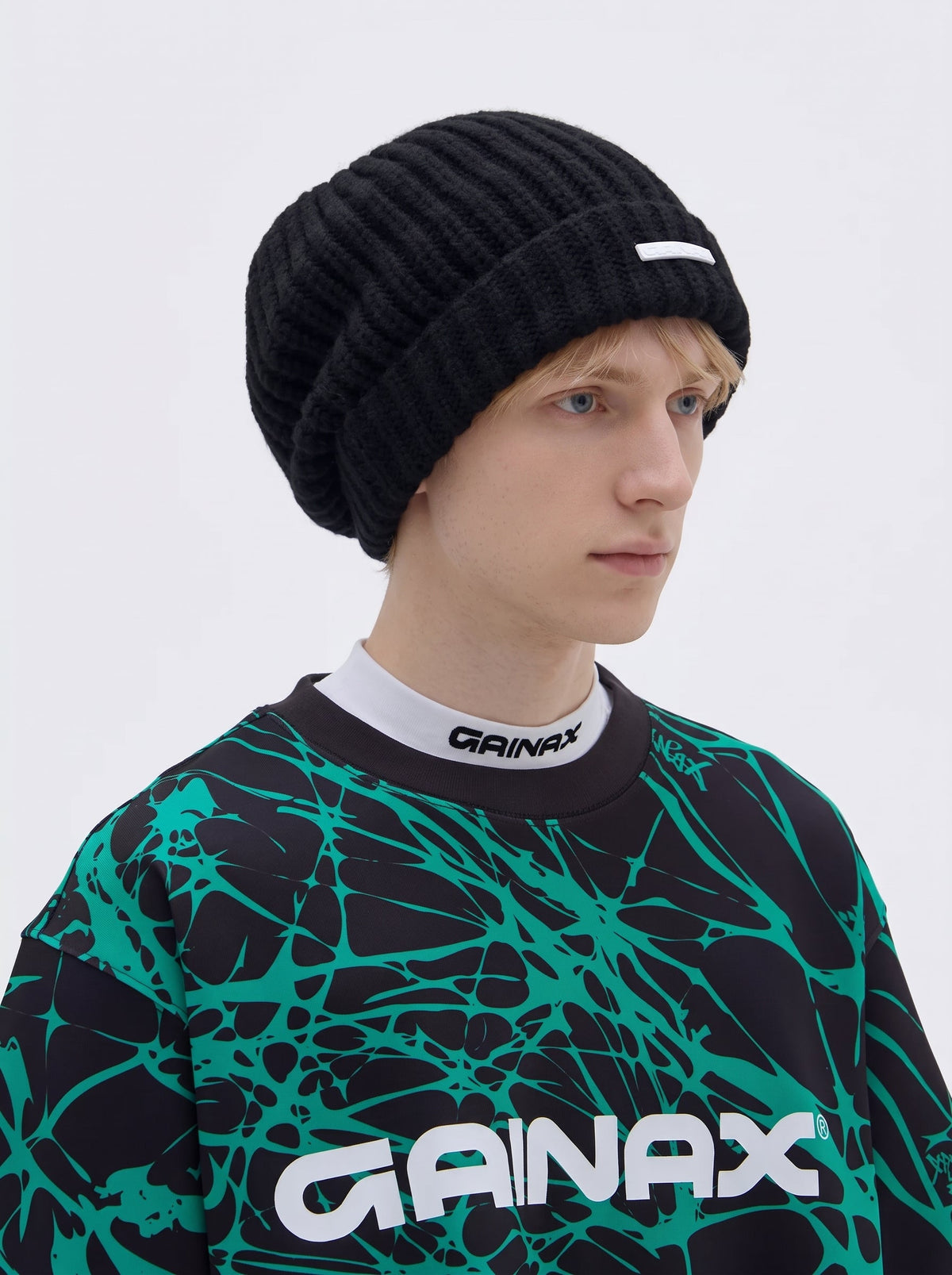 Chunky Ribbed Slouchy Knit Beanie – Unisex | GAINAX