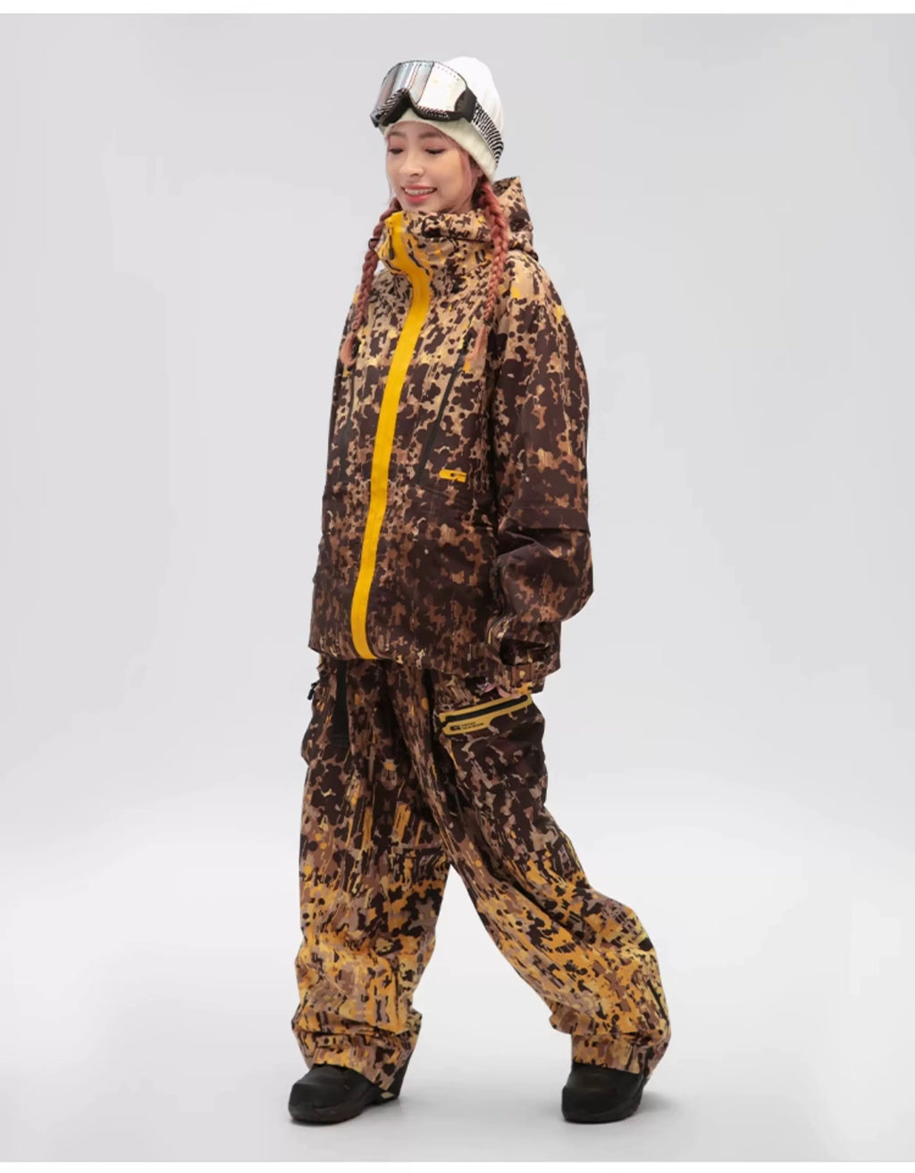 3L Tiger Camo Technical Ski Jacket – Unisex | GAINAX