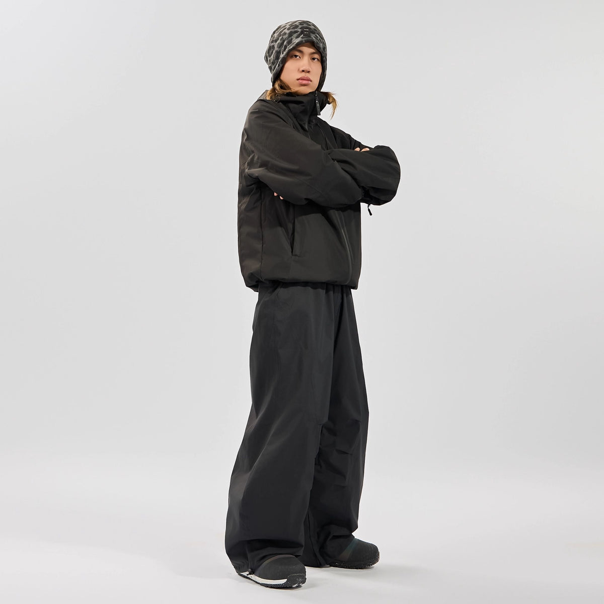 3L Curved Baggy Snowboard & Ski Pants – Unisex | Doorek