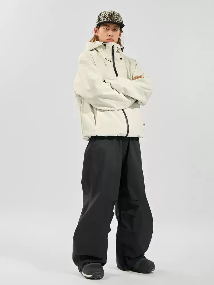 3L Curved Baggy Snowboard & Ski Pants – Unisex | Doorek