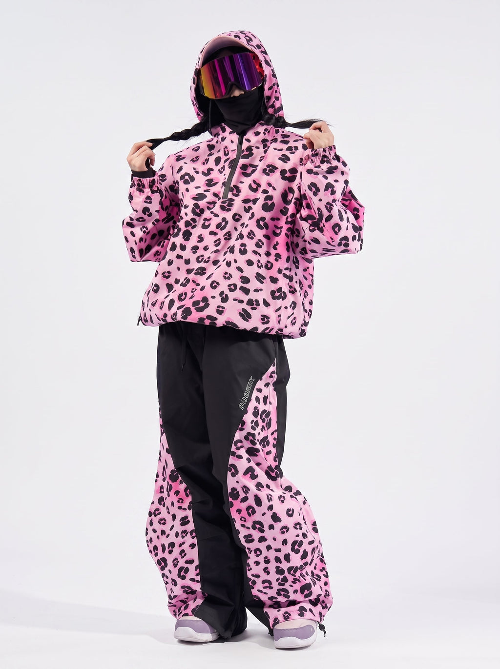 LeopardWave Pullover Ski Suit – Unisex | Doorek