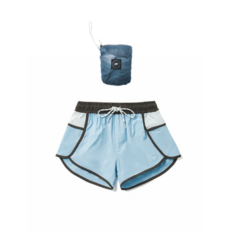 [Clearance] Quick-Dry Color-Block Packable Surf Shorts – Women's | MOUNTAINFEVER