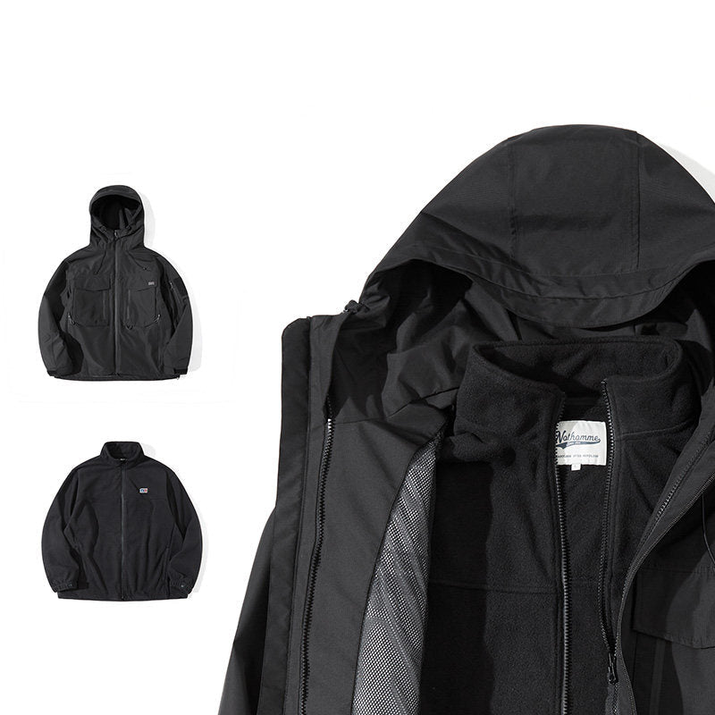 10K Waterproof Insulated 3-in-1 Hard Shell Jacket – Unisex | NOTHOMME