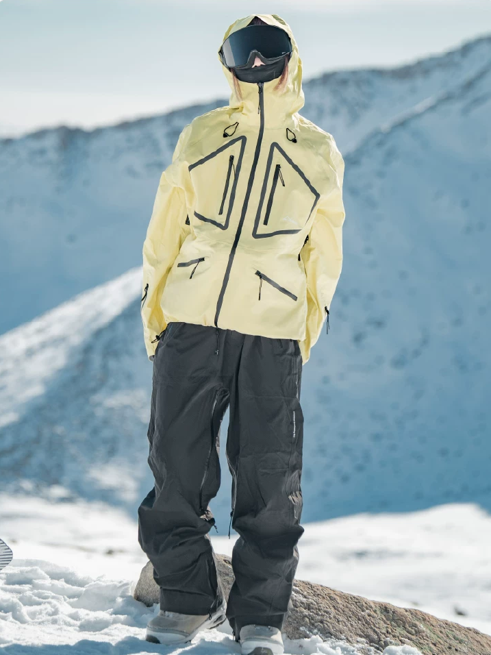 10K 3L Reversible Reflective Ski Jacket – Unisex | NowInSnow