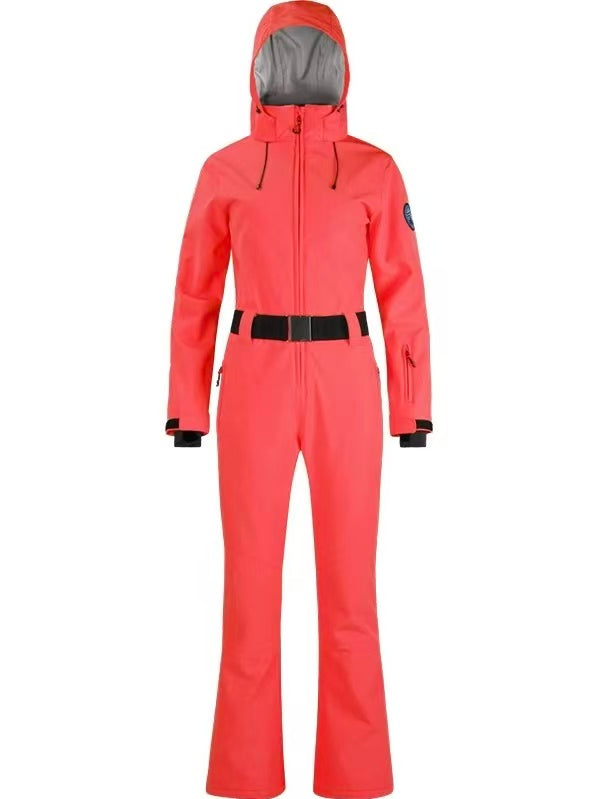 Sleek Belted Ski Suit – Women's | Gsou Snow