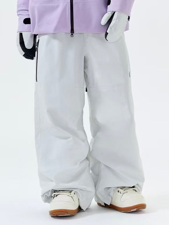 ReflectRide Loose Fit Snow Pants – Unisex | NANEND