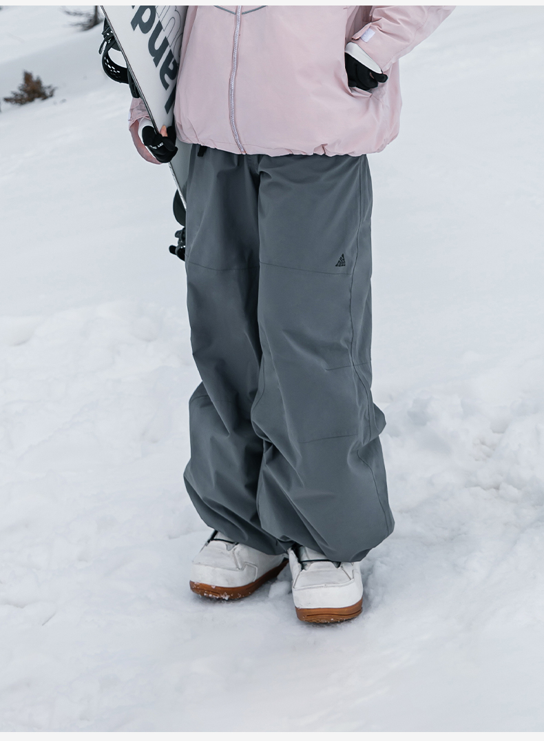 ReflectRide Loose Fit Snow Pants – Unisex | NANEND