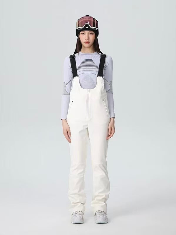 Sleek Dynamic Stretch Ski Bibs - Women's | Searipe