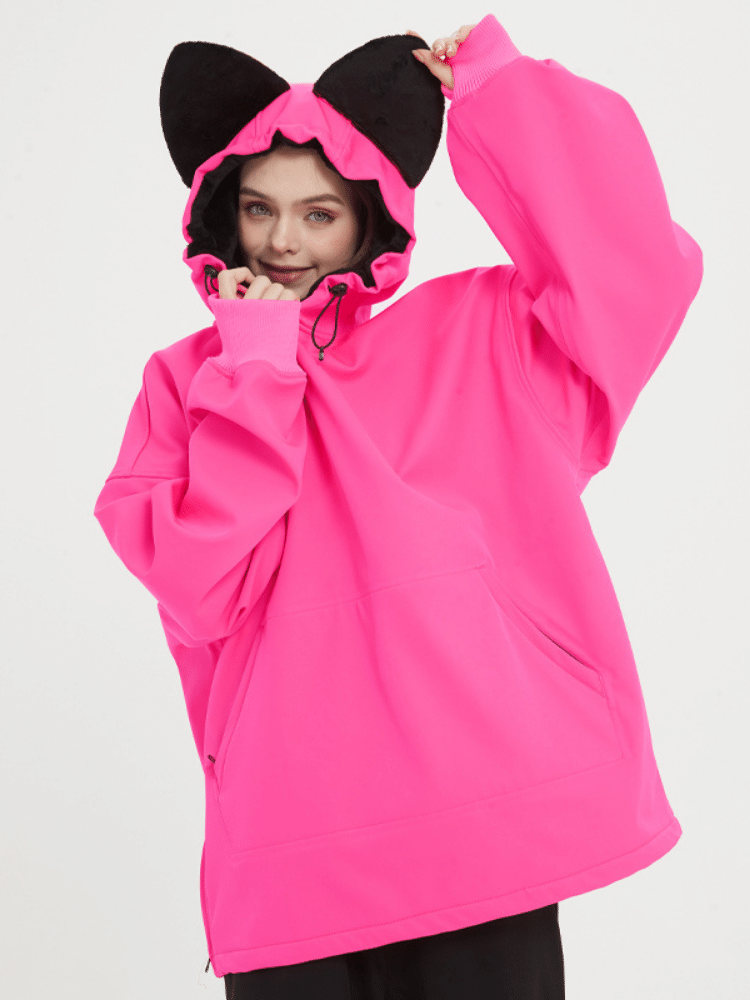 Iconic Cat 10K Fleece Hoodie - Women's | Doorek