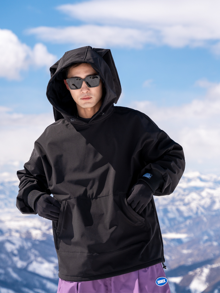 Iconic Rabbit Waterproof Fleece Hoodie – Unisex | Doorek