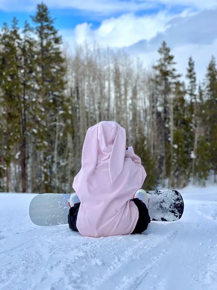 Iconic Rabbit Waterproof Fleece Hoodie – Unisex | Doorek