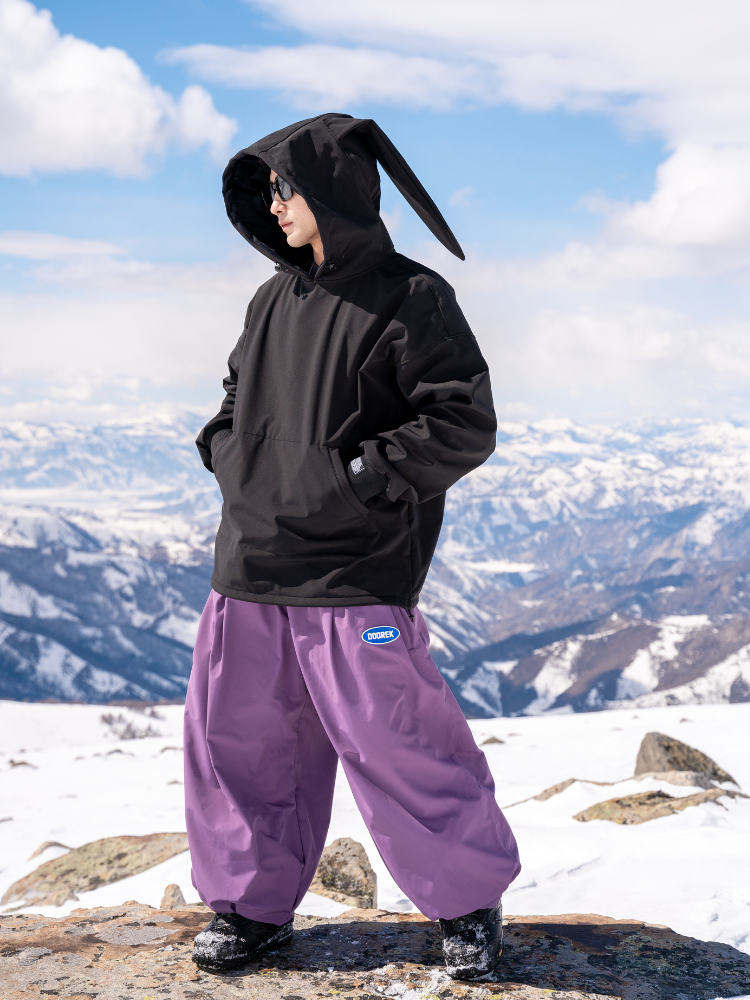 Iconic Rabbit Waterproof Fleece Hoodie – Unisex | Doorek