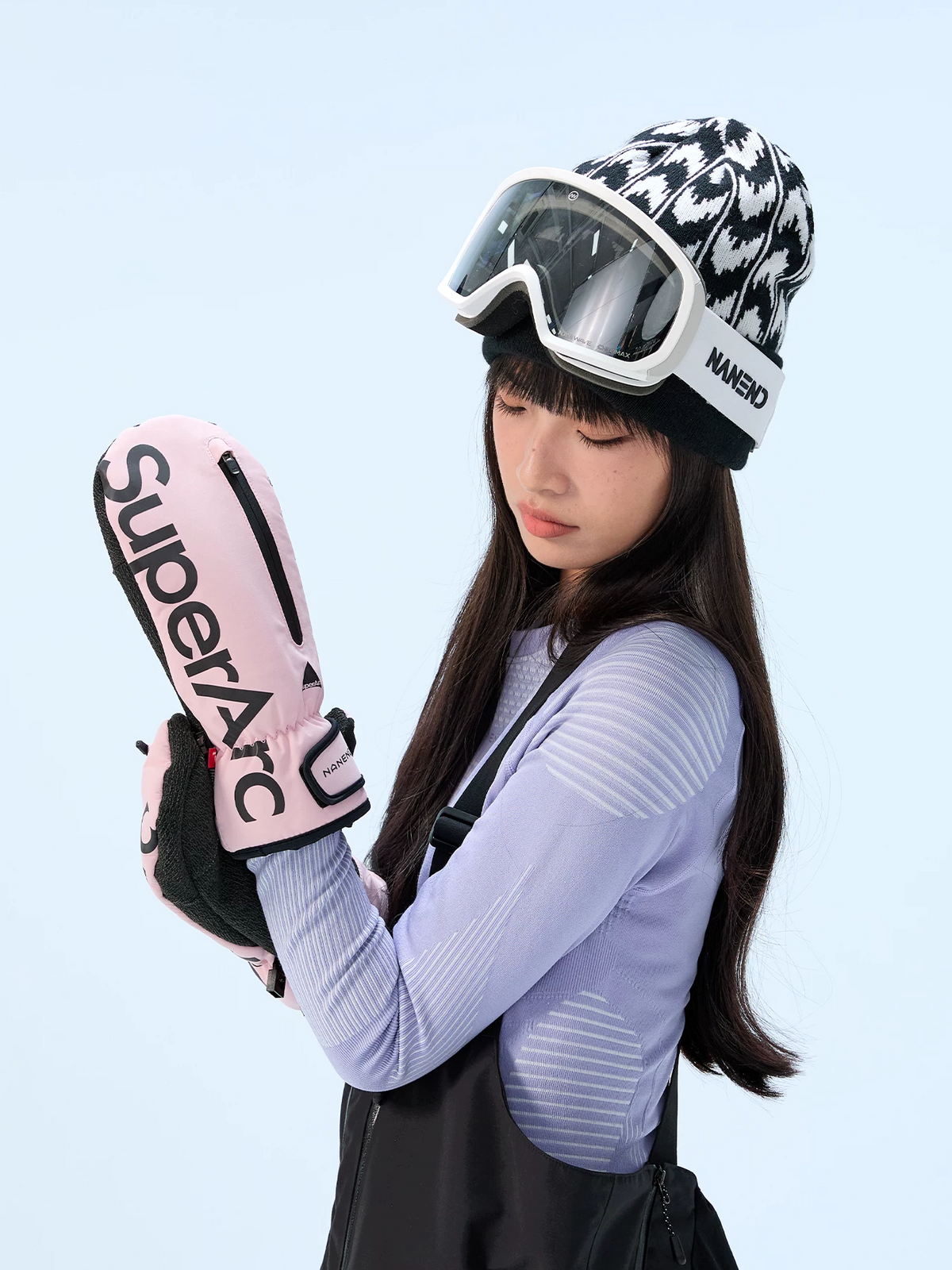 3L PrimaLoft Protective Snowboard Mittens – Unisex | NANEND