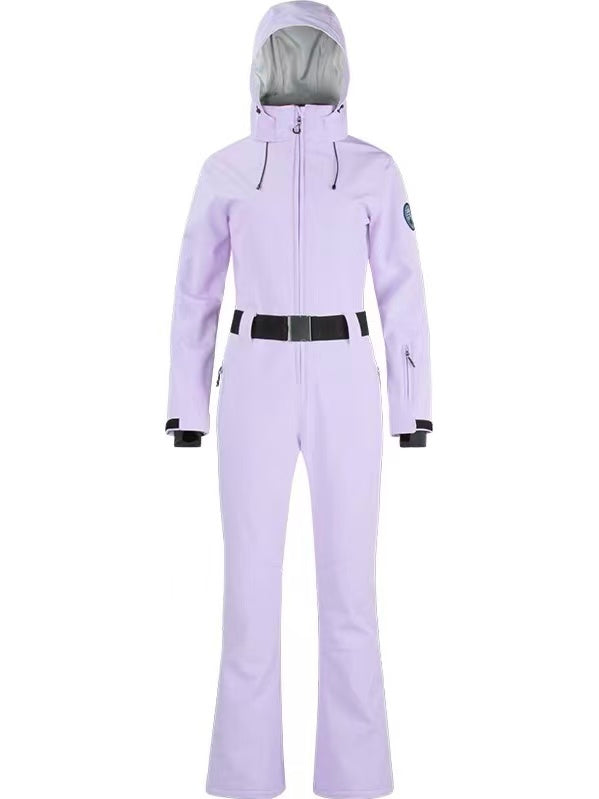[Clearance] Sleek Belted Ski Suit – Women's | Gsou Snow