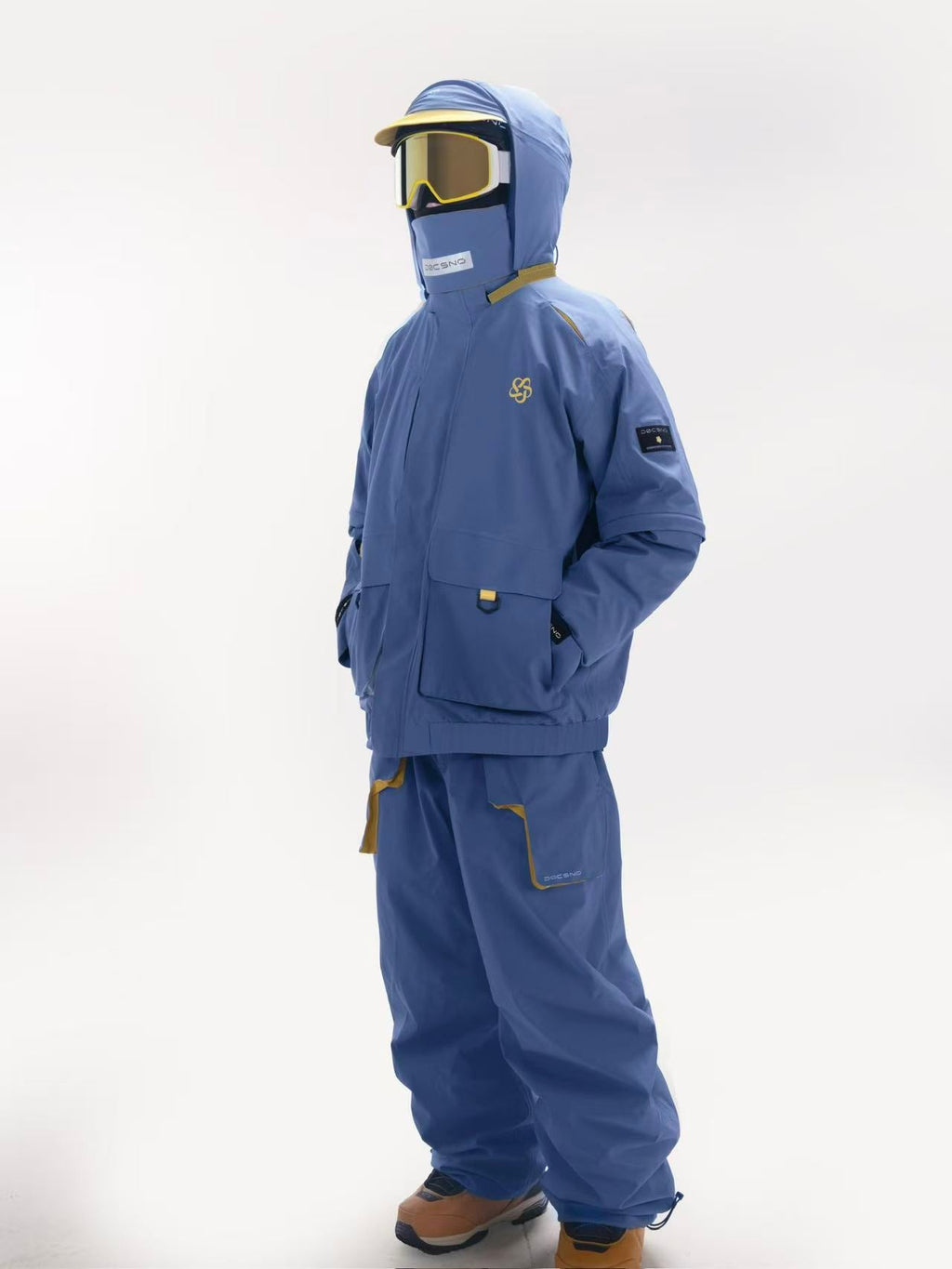 20K ePTFE 3L Insulated System Ski Jacket – Unisex | DØCSNO