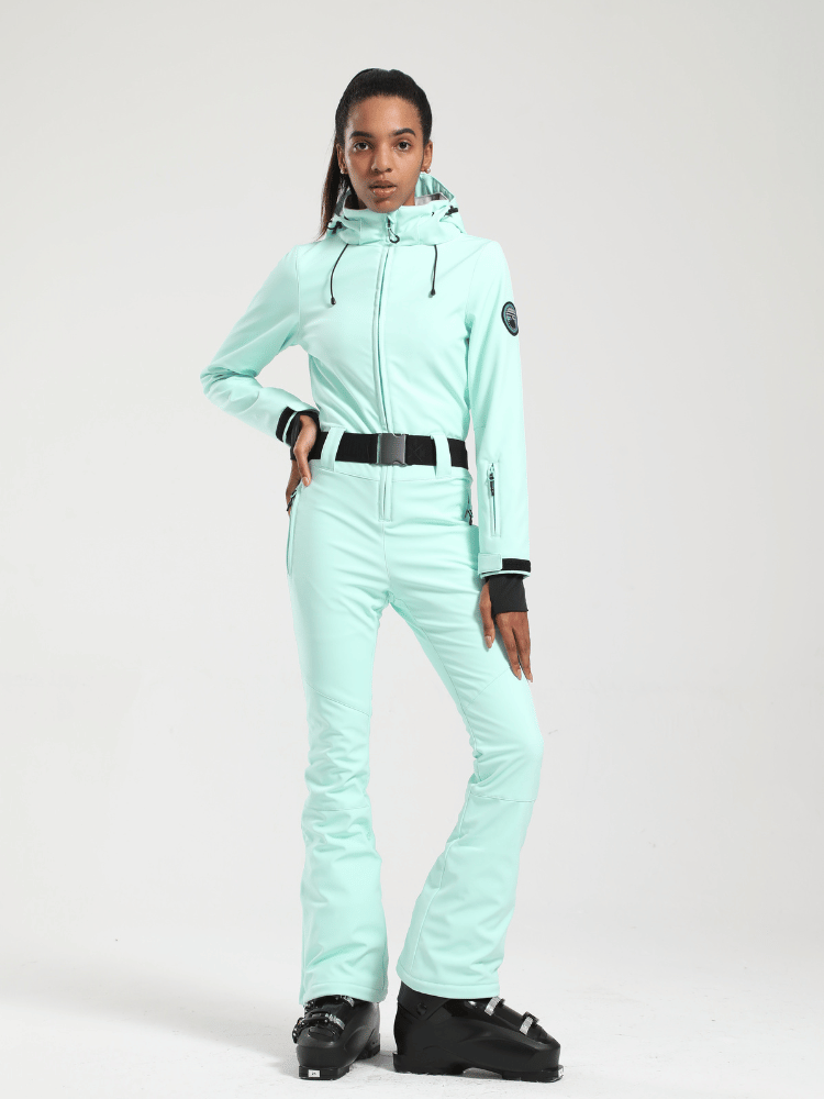 [Clearance] Sleek Belted Ski Suit – Women's | Gsou Snow