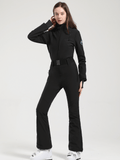 Sleek Belted Ski Suit – Women's | Gsou Snow