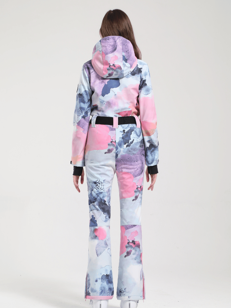[Clearance] Sleek Belted Ski Suit – Women's | Gsou Snow