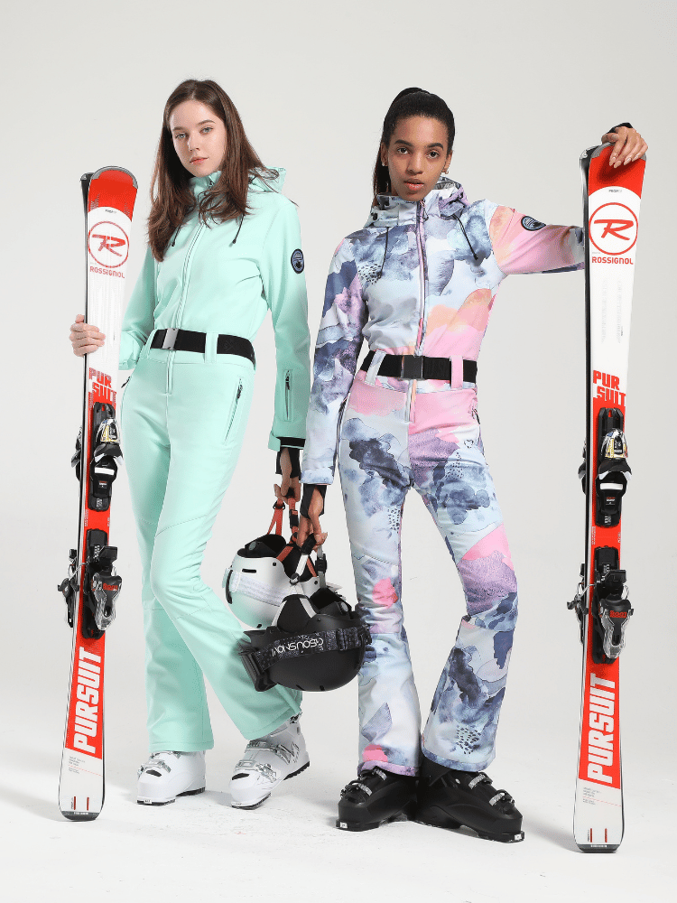 Sleek Belted Ski Suit – Women's | Gsou Snow