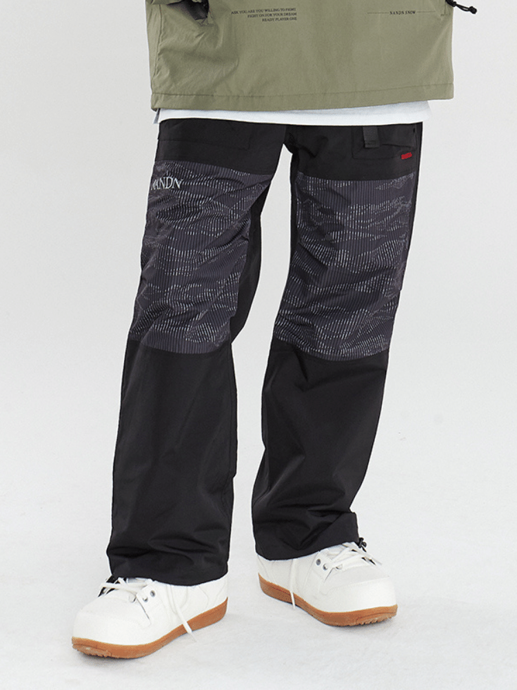 [Clearance] Century Colorblock 10K Snow Pants – Unisex | NANDN