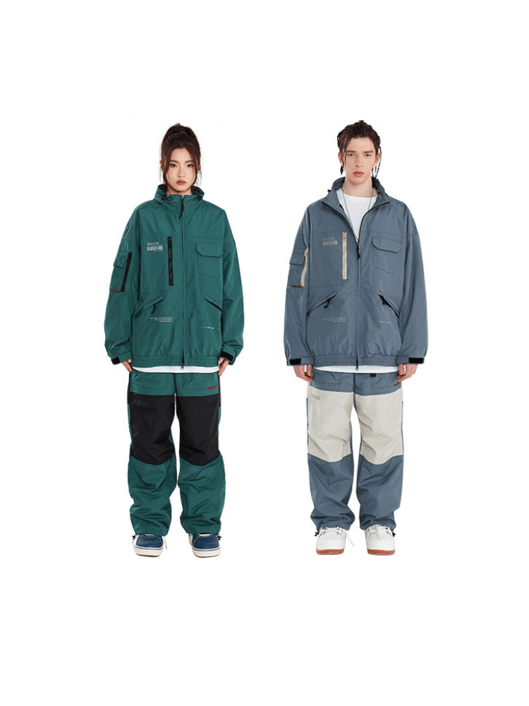 [Clearance] Century Colorblock 10K Snow Pants – Unisex | NANDN