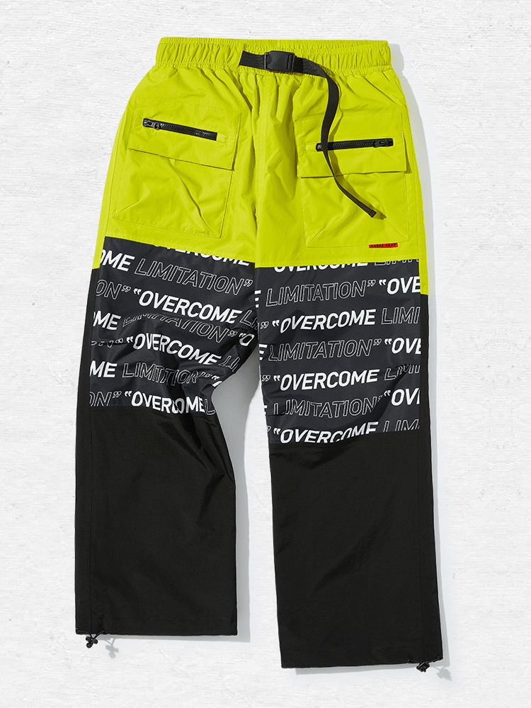 [Clearance] Century Colorblock 10K Snow Pants – Unisex | NANDN