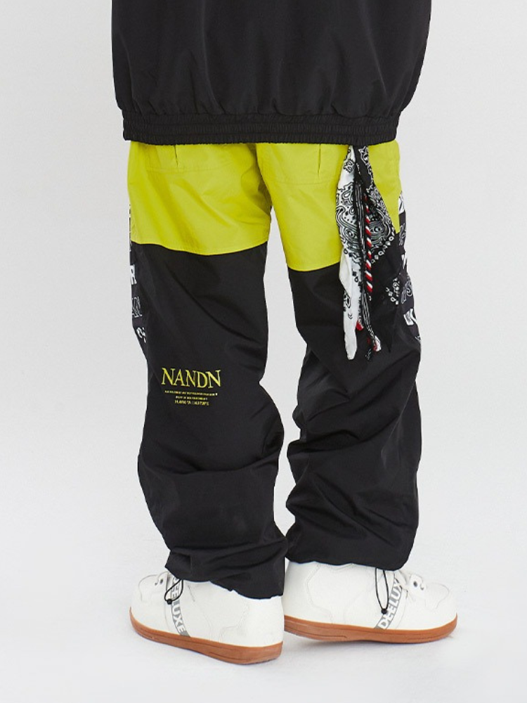 [Clearance] Century Colorblock 10K Snow Pants – Unisex | NANDN