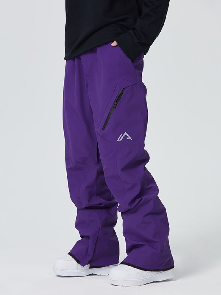 Diagonal Zipper Snow Pants - Women's | Searipe