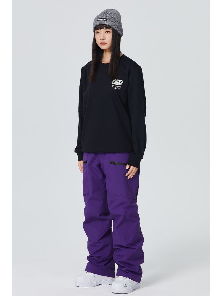 Side Zipper Snow Pants - Women's | Searipe