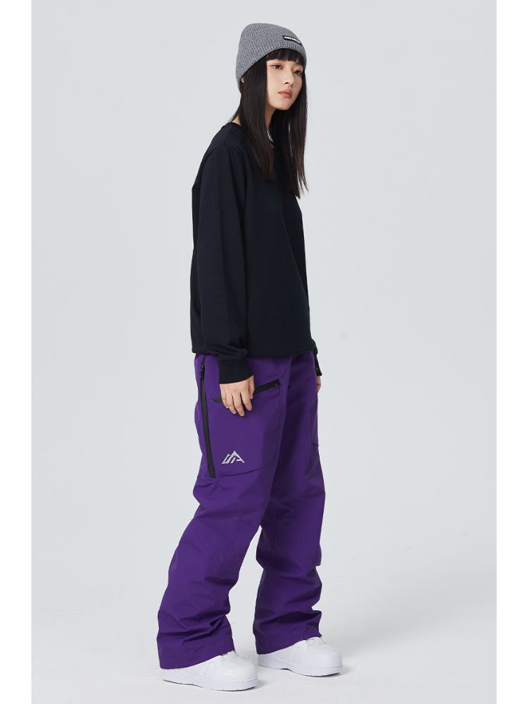 Side Zipper Snow Pants - Women's | Searipe
