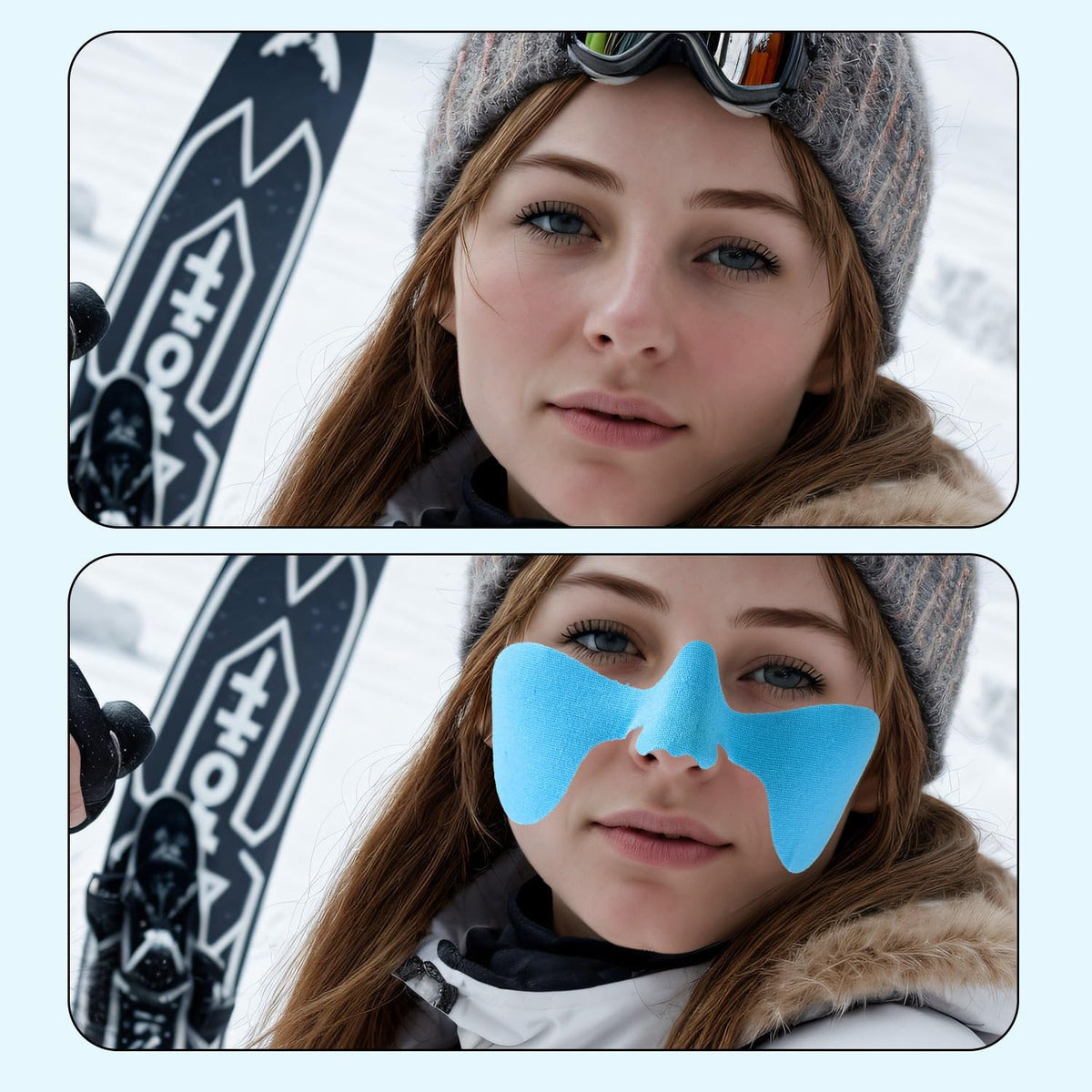 Winter Face Warming Patch 8-Pack – Unisex | Snowoutfit